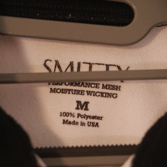 Smitty Performance MESH Long Sleeve Size Medium Made in USA US Logo Pocket - Picture 6 of 10